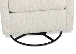 Urban Barn Sadie Swivel Armchair -Zell Pearl- Accent Chairs