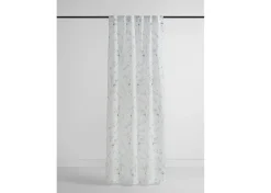 Urban Barn Sally Floral Sheer Curtain Panel 96" Ivory/Multi- Curtains