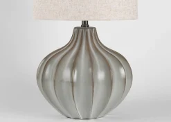 Urban Barn Shelby Table Lamp Brown- Table Lamps