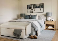 Urban Barn Sinatra Storage Bench -Luly Ivory- Benches