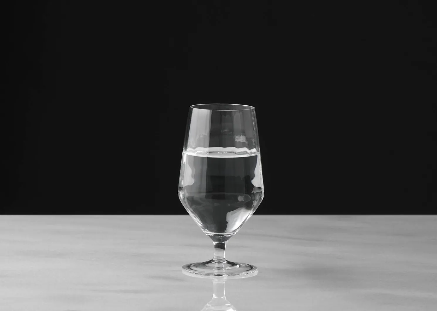 Urban Barn Sterling Goblet Glass- Glassware