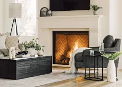 Urban Barn Tana Recycled Metal Nesting Table -Bronze- Side Tables