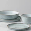 Urban Barn Texada 16 piece Dish Set Lt. Blue- Dinnerware