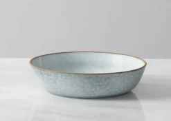 Urban Barn Texada 16 piece Dish Set Lt. Blue- Dinnerware