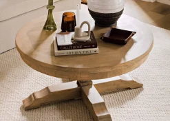 Urban Barn Thatcher Round Coffee Table- Coffee Tables