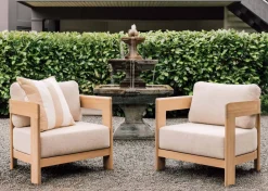 Urban Barn Tonga Outdoor Armchair -Elio Oyster- All Outdoor Furniture