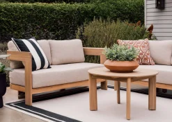 Urban Barn Tonga Outdoor Coffee Table -Natural- All Outdoor Furniture