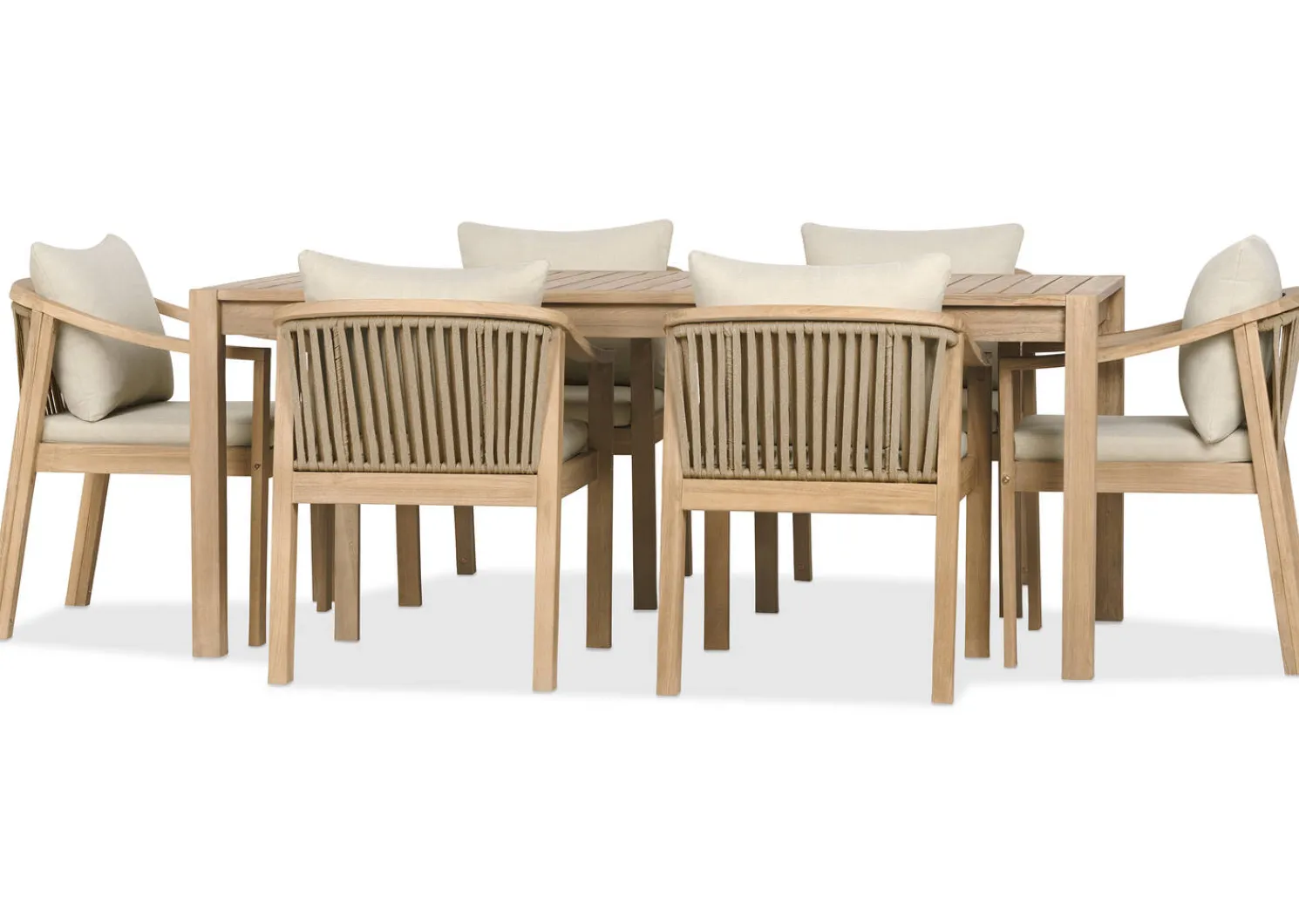 Urban Barn Tulum Outdoor Dining Table -Natural- All Outdoor Furniture