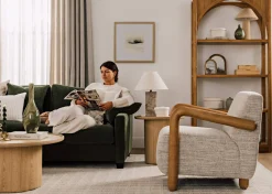 Urban Barn Vilma Armchair -Fino Sand- Accent Chairs