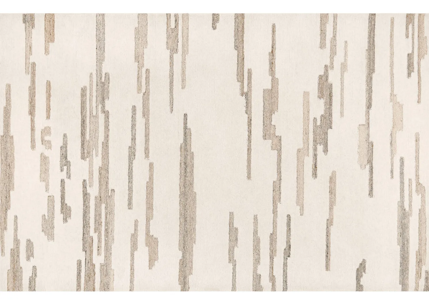 Urban Barn Willis Wool Rug Ivory/Sand/Grey- Area Rugs