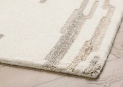 Urban Barn Willis Wool Rug Ivory/Sand/Grey- Area Rugs