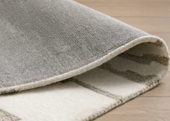 Urban Barn Willis Wool Rug Ivory/Sand/Grey- Area Rugs