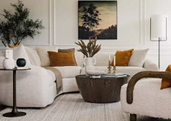 Urban Barn Yasmine Recycled Metal Accent Table -Umber- Side Tables